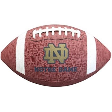 Logo Brands 190-93FA-1 Notre Dame Official-Size Autograph Football, 1 ...