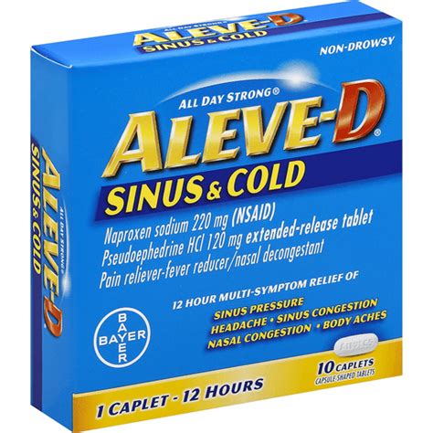 Aleve-D Sinus & Cold | Shop | Town & Country Market