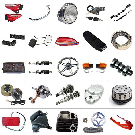 50cc/70cc/100cc/ 125cc/150cc/200cc Motorcycle Accessories/Engine/Body/Electric/Brake ...