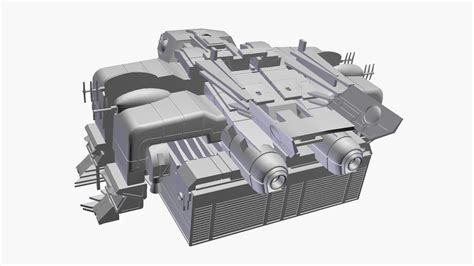 Starship Troopers Dropship 3D Model $19 - .obj - Free3D