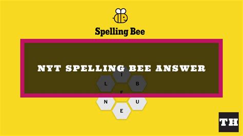 NYT Spelling Bee Answers for March 1 2024 (3/1/24) - Try Hard Guides