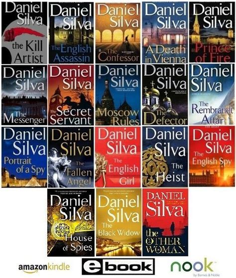 Daniel Silva Gabriel Allon Series List – Idalias Salon