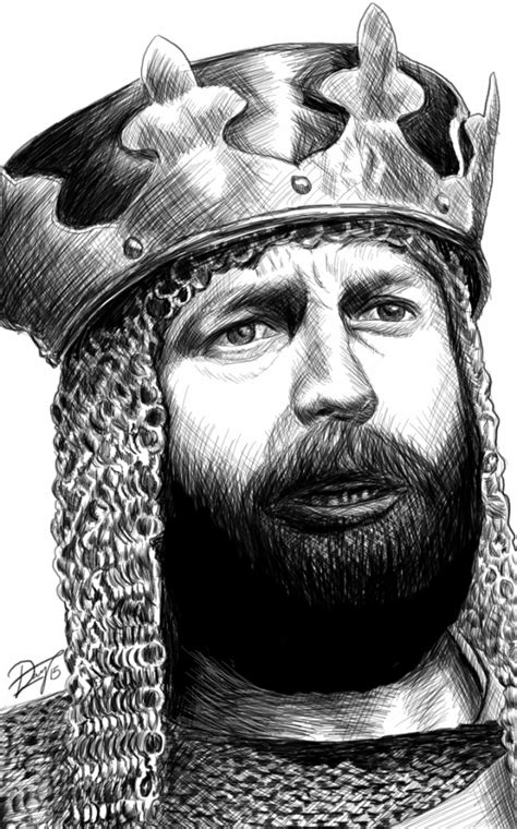 Monty Python King Arthur Drawing - dlay.net