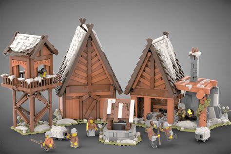 Viking Village MOC! : lego