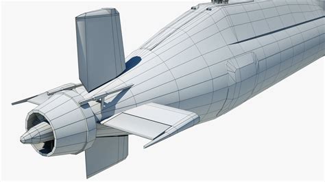 HMS Anson Submarine 3D Model $99 - .max .3ds .fbx .obj - Free3D