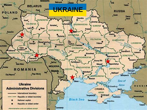 √ Ukraine River Map