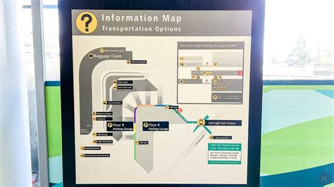 Seatac Airport Parking Garage Map | Dandk Organizer