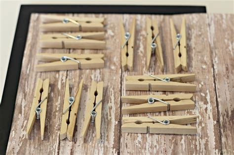 Clothespin Art - Organize and Decorate Everything