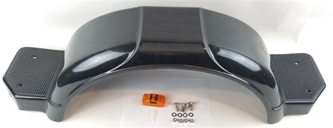 Shorelander SK0355-03 Left Hand Black Poly Fender Kit for 13" Tires - 9" Width | Hanna Trailer ...