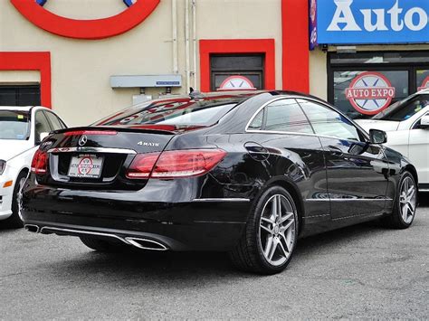 2014 MERCEDES-BENZ E-CLASS E350 4MATIC SPORT COUPE 42355 Miles BLACK ...