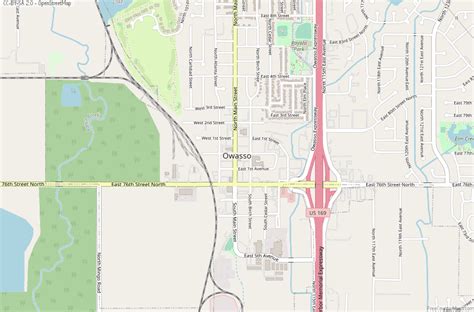 Owasso Map United States Latitude & Longitude: Free Maps