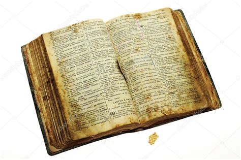 Very old open bible Stock Photo by ©sorinus 9388871