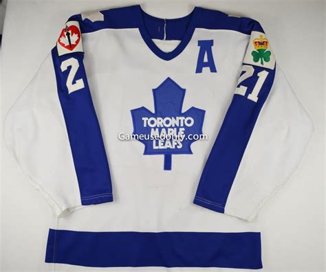 Borje Salming Toronto Maple Leafs Game Used Jersey - Game Used Only