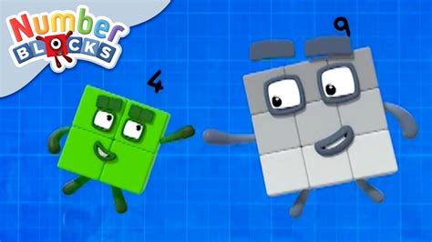 @Numberblocks- Square Shapes | Learn to Count - YouTube