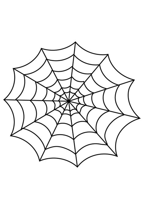 Printable Spider Web