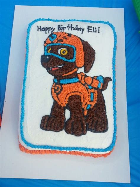 Zuma Paw Patrol Birthday Party - Beth Mulholland Bruidstaart