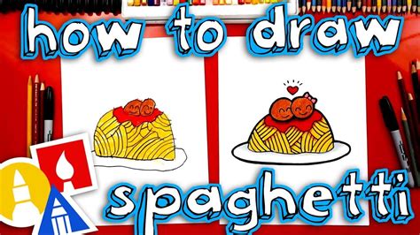 How To Draw Funny Spaghetti And Meatballs | Art for kids hub, Art lessons for kids, Art for kids