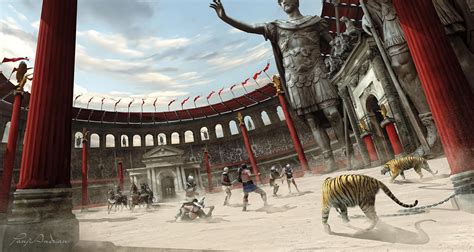 Gladiator battle arena by panjoool on deviantart – Artofit