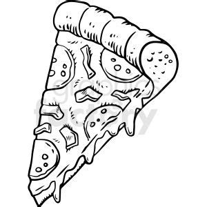 black and white pizza slice vector clipart clip art Stück Pizza, Pizza Logo, Pizza Art, Hand Art ...