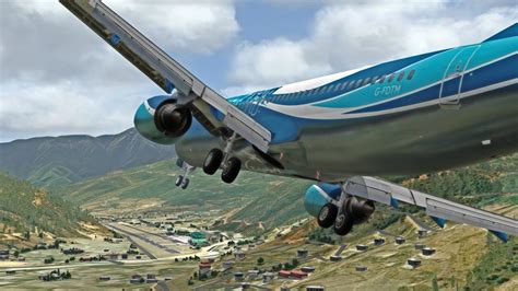 Landing at The World’s Most Dangerous Airport | Paro, Bhutan | 737 Captain LIVE | X-Plane 11 ...