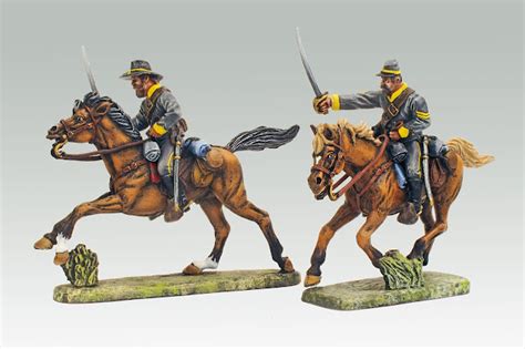 Mike's Painted Miniatures: American Civil War Confederate Cavalry