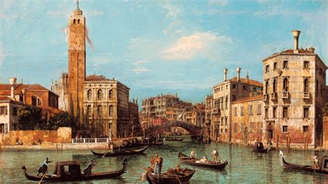 Canaletto - Il Canal Grande e l'Ingresso al Cannaregio | Venezia ...