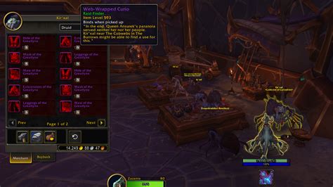 Where to Turn in the Web-Wrapped Curio in WoW: The War Within - Siliconera