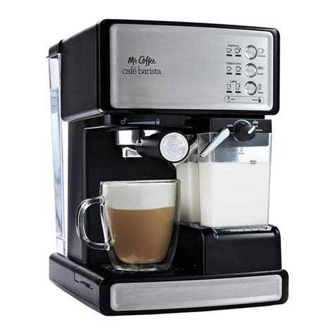 MR. COFFEE CAFE BARISTA BVMC-ECMP1000 USER MANUAL Pdf Download | ManualsLib