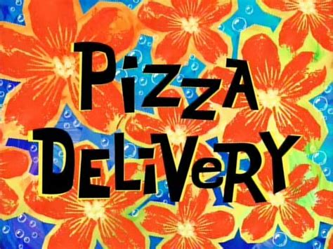 Pizza Delivery | SpongeBob SquarePants