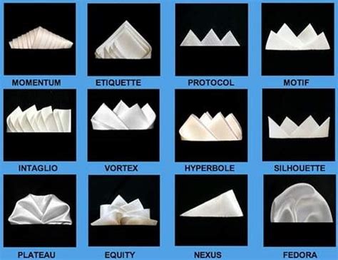 Different Ways to Fold a Pocket Square - Tweedmans