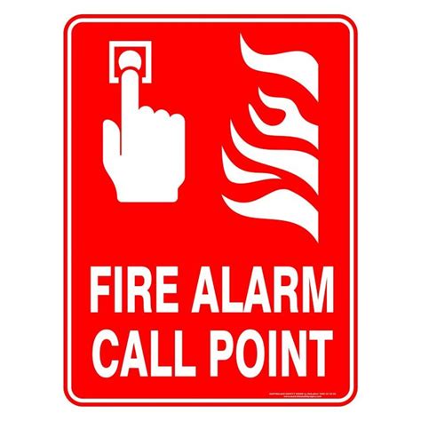 FIRE ALARM CALL POINT | Buy Now | Discount Safety Signs Australia