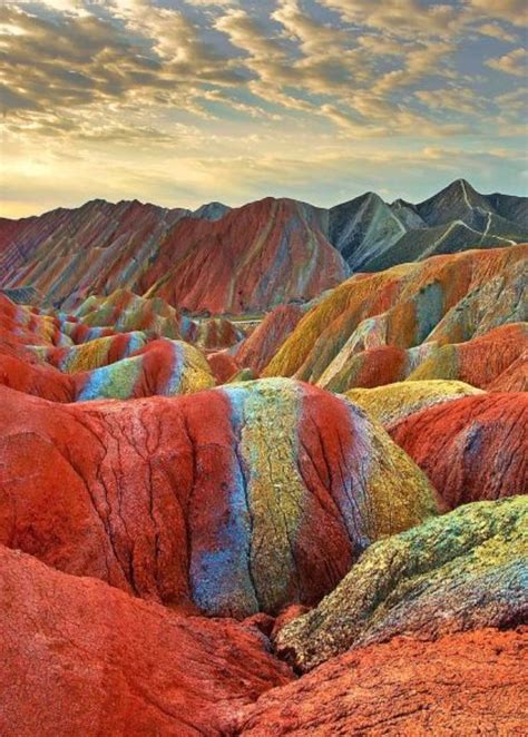 Pin by deAnna Shae on stuff only God can do | Zhangye danxia landform, Danxia landform, Rainbow ...