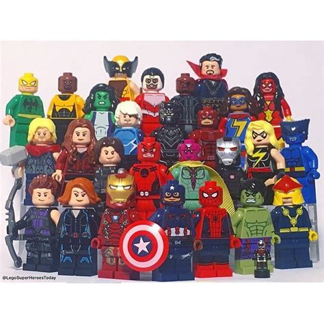 Avengers Assemble! Who is your favorite Avenger?... | Lego photo, Legos ...