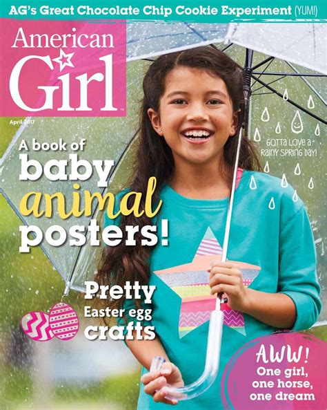 Get digital access to American Girl Magazine - April 2017 issue | Magzter.com