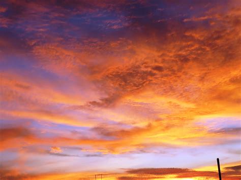 Orange clouds, Sky, Sunset, Clouds HD wallpaper | Wallpaper Flare