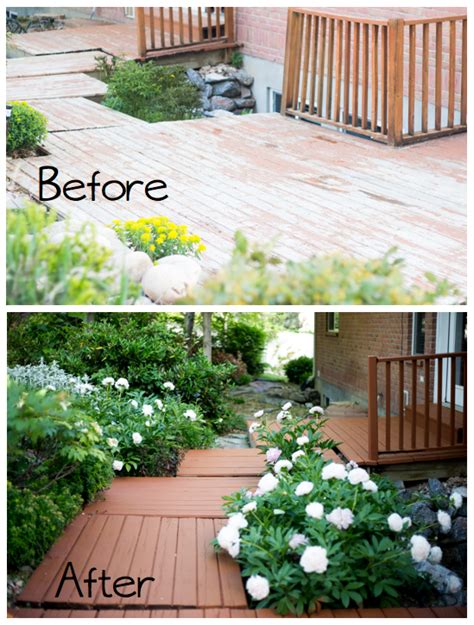 do it yourself divas: DIY: Deck Restore - Make An Old Deck Look New Again