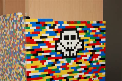 DIY Lego Wall Built for an Office | Designs & Ideas on Dornob