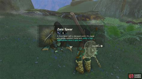 Zora Spear - The Legend of Zelda: Tears of the Kingdom Database | Gamer Guides®