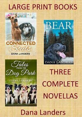 Large Print Books: 3 Complete Novellas: Large Type Books for Seniors by ...