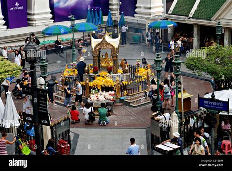 Erawan Shrine in Bangkok Stock Photo - Alamy