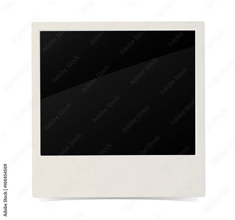 Polaroid blank frame Stock Vector | Adobe Stock