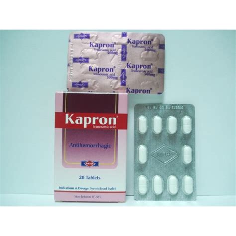 Kapron 500mg Tablets - Rosheta