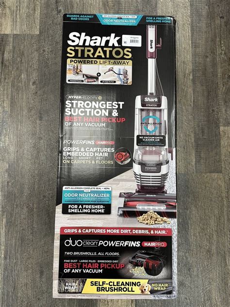 Shark Stratos AZ3000 Powered Lift-Away Upright Corded Vacuum Cleaner - New! 622356581127 | eBay