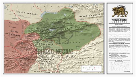 Mughalistan (Eastern Chaghatai Khanate) by Timurid-Mughal on DeviantArt