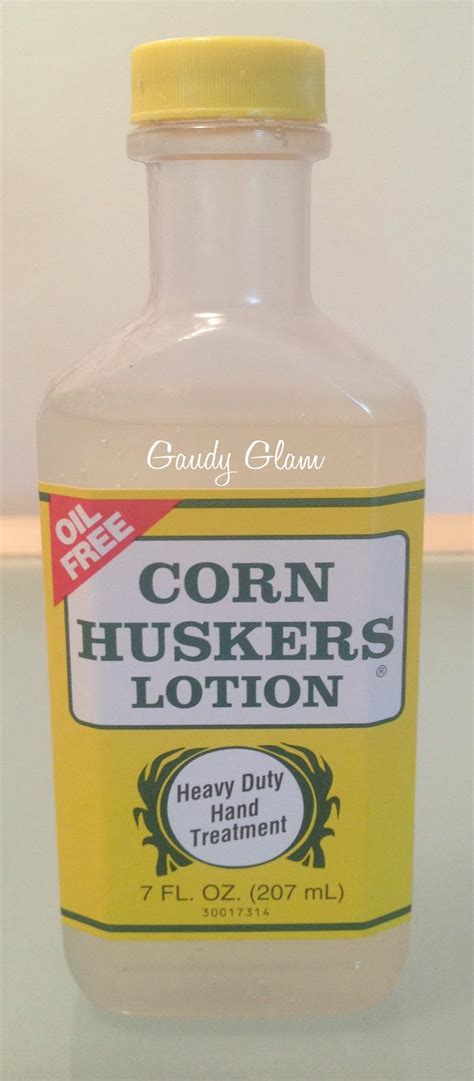 Gaudy Glam: Review: Corn Huskers Lotion