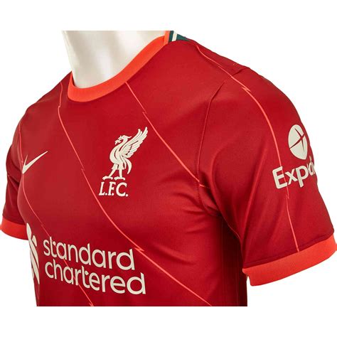 Liverpool 21-22 Home jersey NIKE MOHAMED SALAH LIVERPOOL FC HOME JERSEY ...