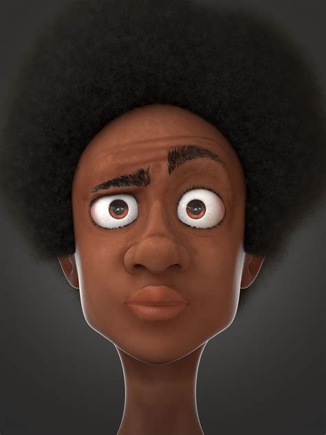 Afro, Erik Silva | Black cartoon characters, Cartoon character design ...