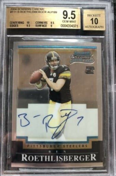 ben roethlisberger rookie card worth - Selfless Profile Fonction