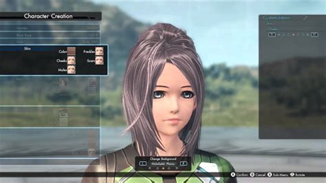 A close look at Xenoblade Chronicles X's character creation - YouTube