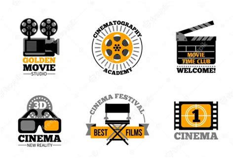 18+ Creative Film Logo Designs Template Download - Graphic Cloud